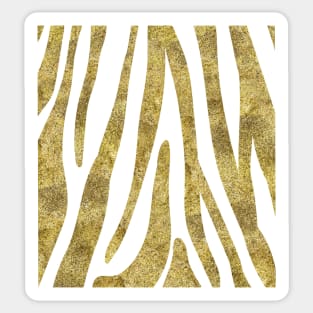 Golden Stripes Sticker